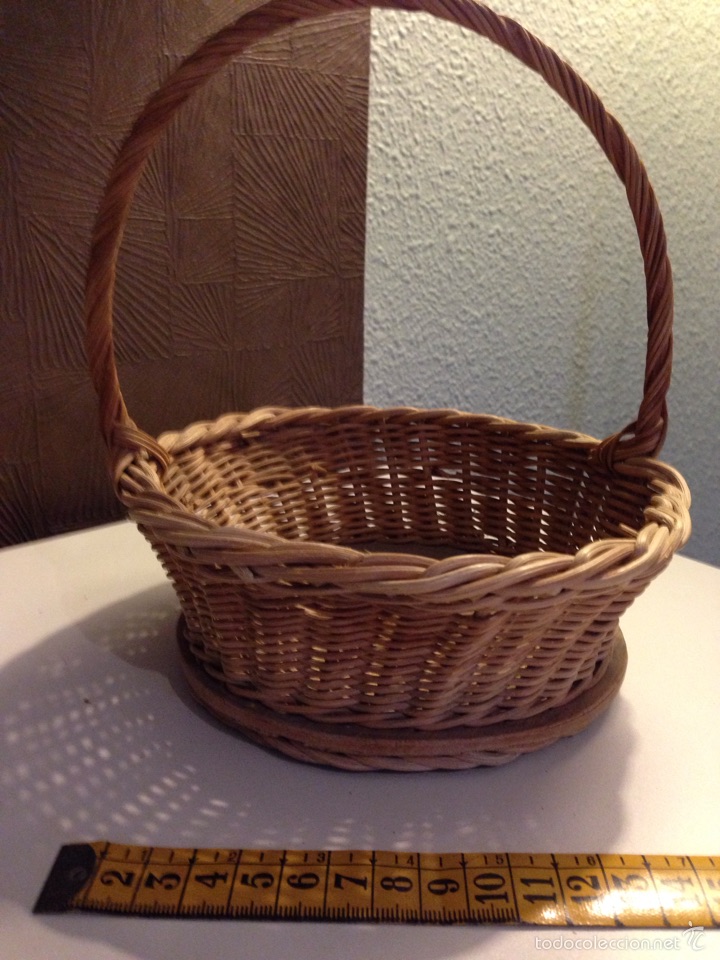 Vintage: Cesta peque&ntilde;a - Foto 1
