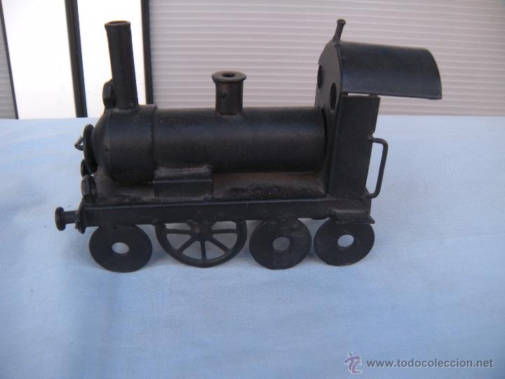 Vintage: M&Aacute;QUINA DE TREN HIERRO - Foto 1