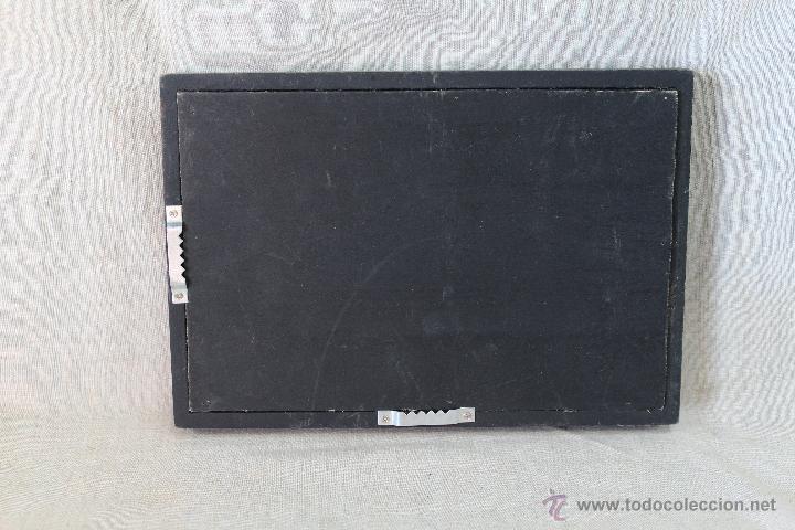 Vintage: cuadro vitrina con rueda etnica - Foto 2