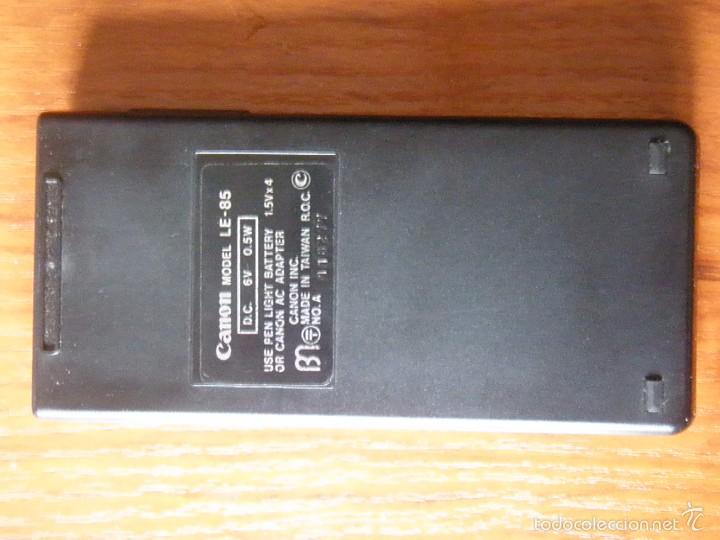 Vintage: CALCULADORA CANON PANTHER 85 FUNCIONANDO - Foto 2