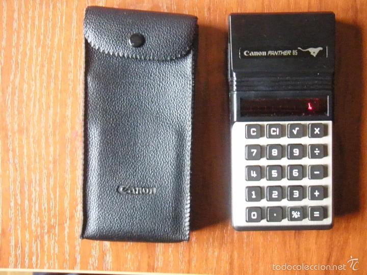 Vintage: CALCULADORA CANON PANTHER 85 FUNCIONANDO - Foto 3