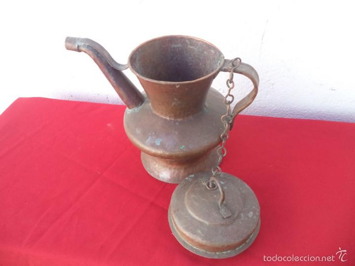 Vintage: cafetera de cobre - Foto 2