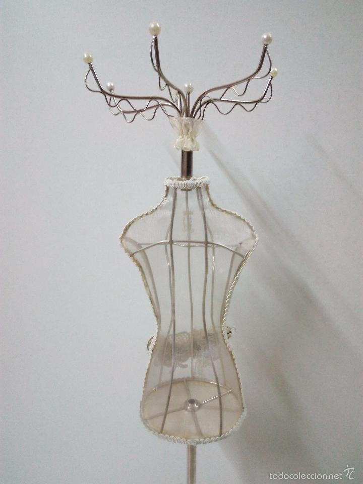 Vintage: MANIQU&Iacute; CORS&Eacute; CUELGA PENDIENTES Y COMPLEMENTOS. - Foto 6