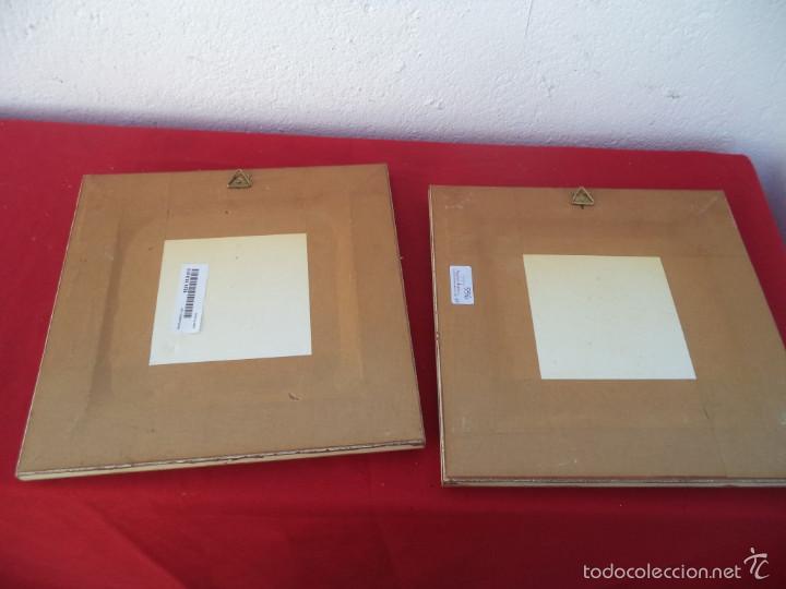 Vintage: parejas de cuadros bordados - Foto 4
