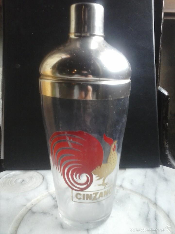 Vintage: COCTELERA CINZANO , a&ntilde;os 60. - Foto 1