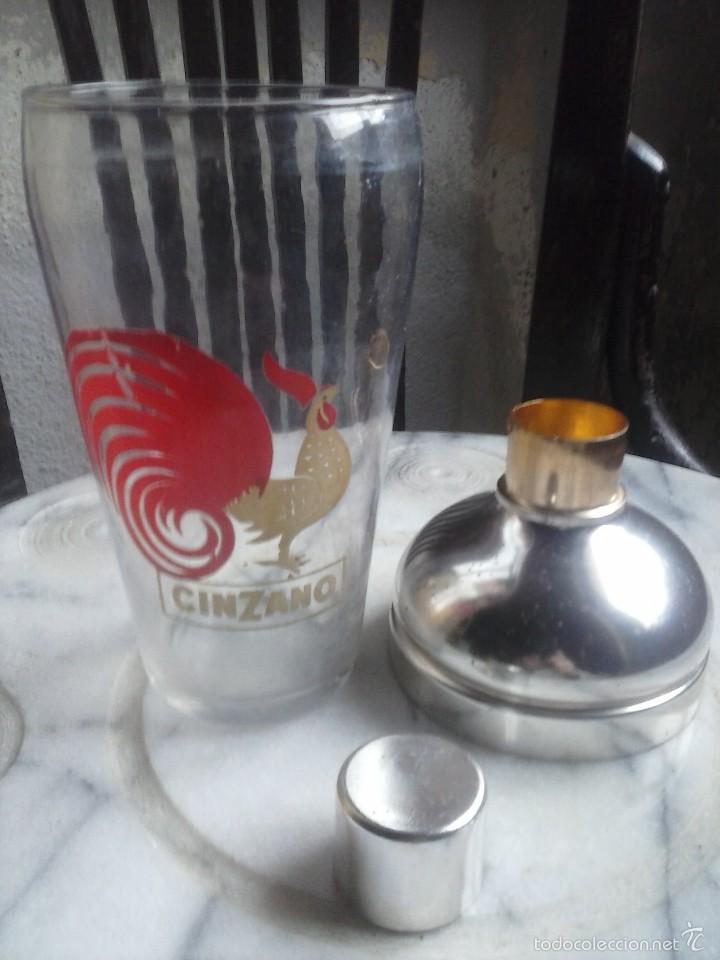 Vintage: COCTELERA CINZANO , a&ntilde;os 60. - Foto 2