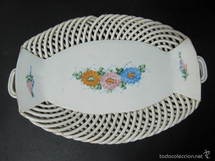 Vintage: ANTIGUA BANDEJA CERAMICA