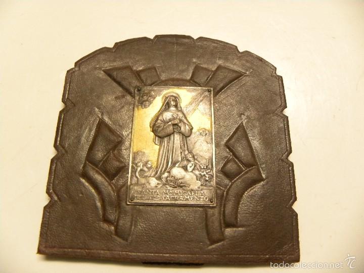 Vintage: CUADRO DE STA MARIA MICAELA DEL STMO SACRAMENTO - Foto 2