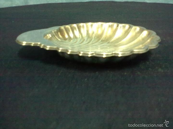Vintage: CONCHA ALPADUR METAL PLATEADO - Foto 2