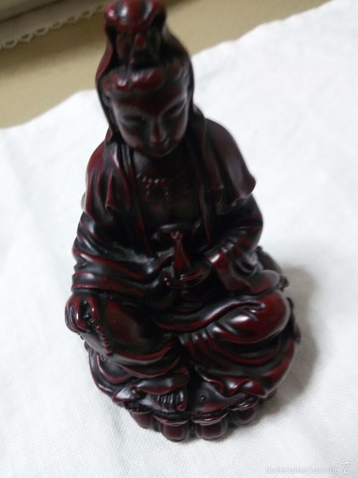 Vintage: ANTIGUA FIGURA DE BUDA - Foto 4