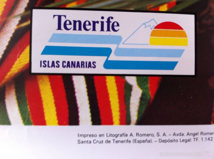Vintage: P&oacute;ster Tenerife a&ntilde;os 80 - Foto 4