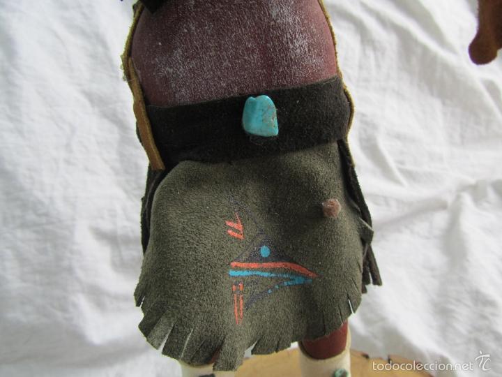 Vintage: Figura de cham&aacute;n base de madera firmada - Foto 4