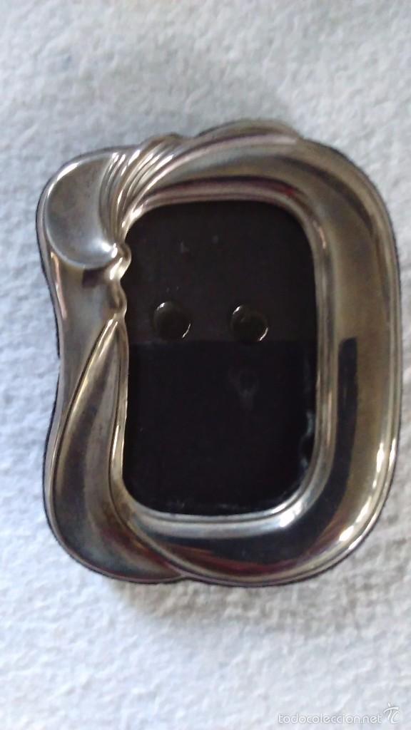 Vintage: Marquito de metal Art Deco - Foto 2