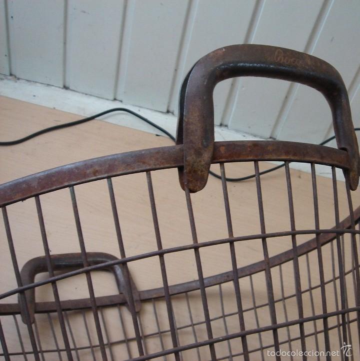 Vintage: Cesta. Vintage met&aacute;lica - Foto 2