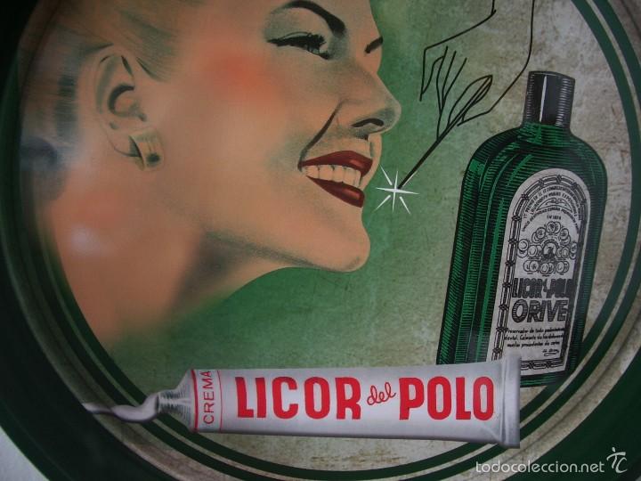 Vintage: BANDEJA Publicidad:  Licor del Polo - Foto 3