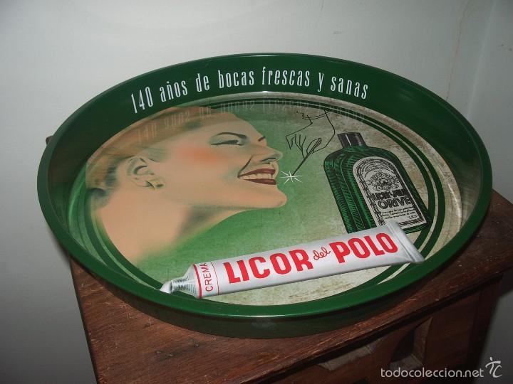 Vintage: BANDEJA Publicidad:  Licor del Polo - Foto 5