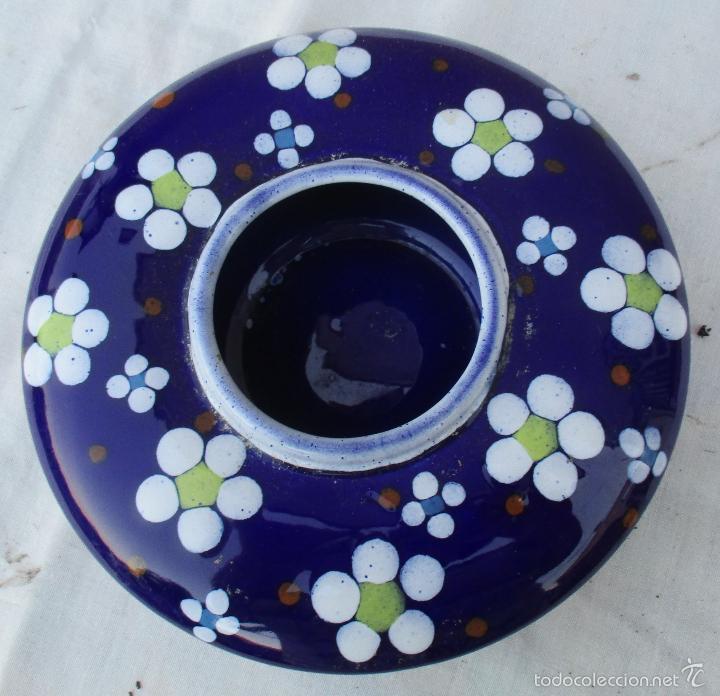 Vintage: CENTRO DE DECORACION, DE CERAMICA DE MANISES - Foto 2