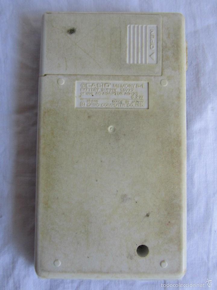Vintage: Calculadora Casio Memory B-1 Funcionando Funda original - Foto 5