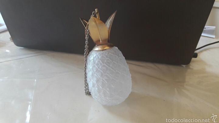 Vintage: Pi&ntilde;a cristal y oro 18 k vintage