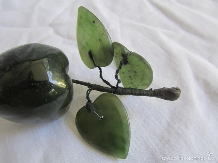 Vintage: Manzana tallada en jade - Foto 6