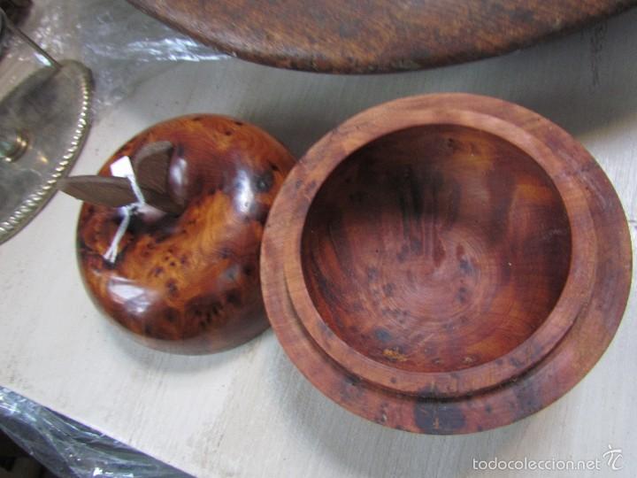 Vintage: Caja manzana de madera - Foto 3
