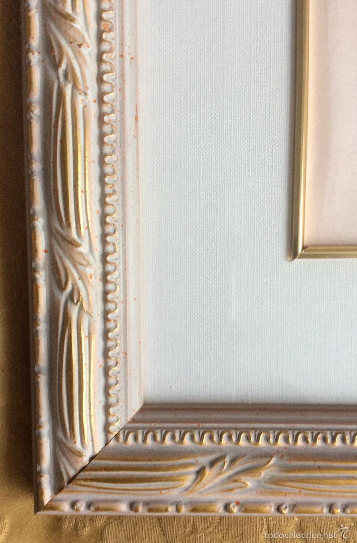 Vintage: DIBUJO DE MUJER ENMARCADO - Foto 4