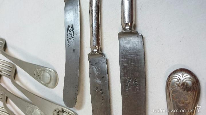 Vintage: LOTE DE ANTIGUOS CUBIERTOS - Foto 5