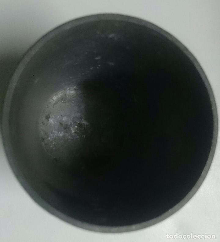 Vintage: VASO ESTA&Ntilde;O O ZINC ALEMAN - Foto 2