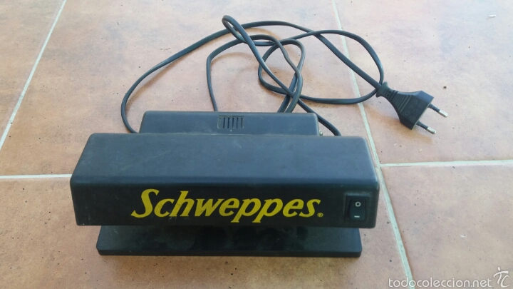 Vintage: Detector billetes schweppes - Foto 1