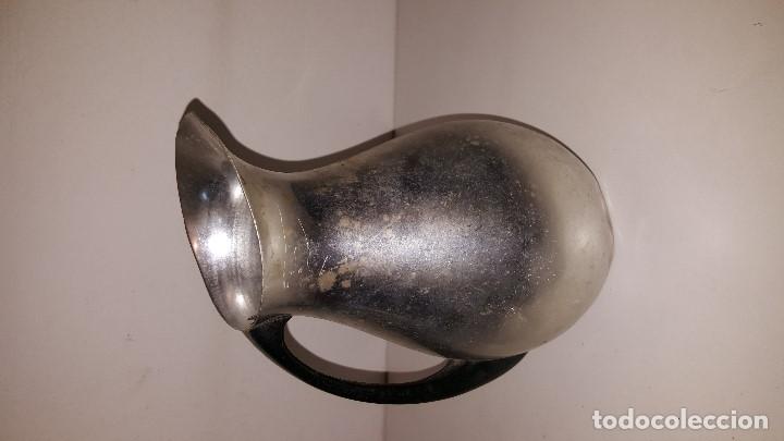 Vintage: JARRA ANTIGUA DE ALUMINIO - Foto 4