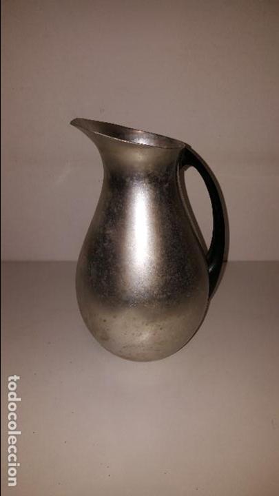 Vintage: JARRA ANTIGUA DE ALUMINIO - Foto 1