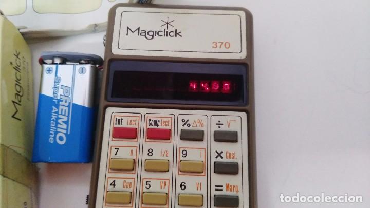 Vintage: antigua calculadora magiclikc 370 - Foto 2