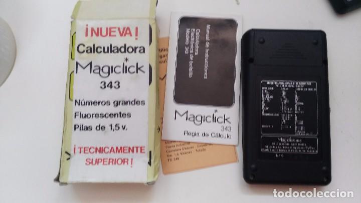 Vintage: antigua calculadora magiclikc 343 - Foto 2