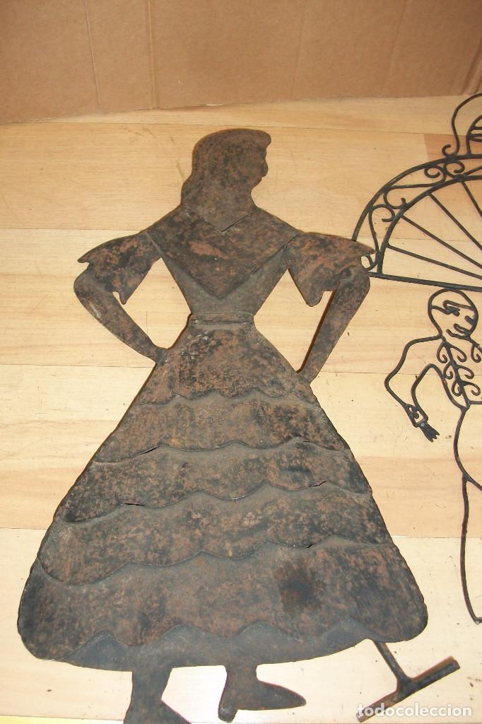 Vintage: ANTIGUAS FIGURAS DE HOJALATA - Foto 2