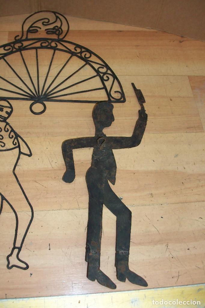 Vintage: ANTIGUAS FIGURAS DE HOJALATA - Foto 3