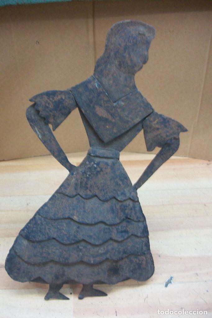 Vintage: ANTIGUAS FIGURAS DE HOJALATA - Foto 5