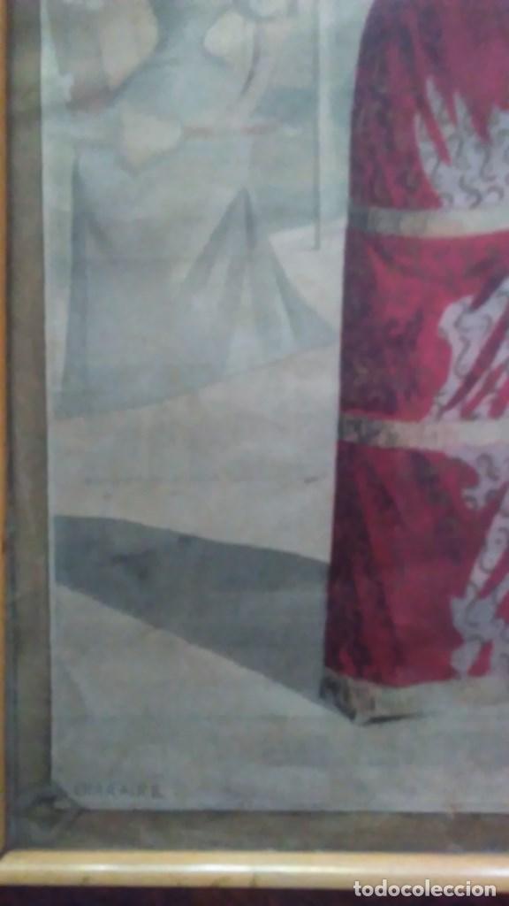 Vintage: Cartel de anuncio del gran prix de Paris. Programa ilustardo - Foto 8