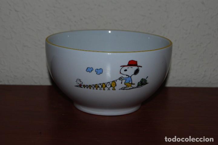 Vintage: CUENCO DE PORCELANA - SNOOPY - PEANUTS - TOGNANA - ITALIA