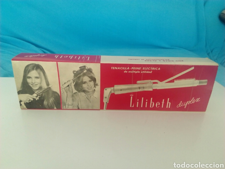 Vintage: Tenacilla Peine Lilibeth Duplex. Vintage.