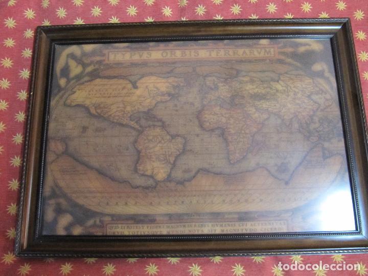 Vintage: CUADRO TERRARUM ORBIS A&Ntilde;OS 70
