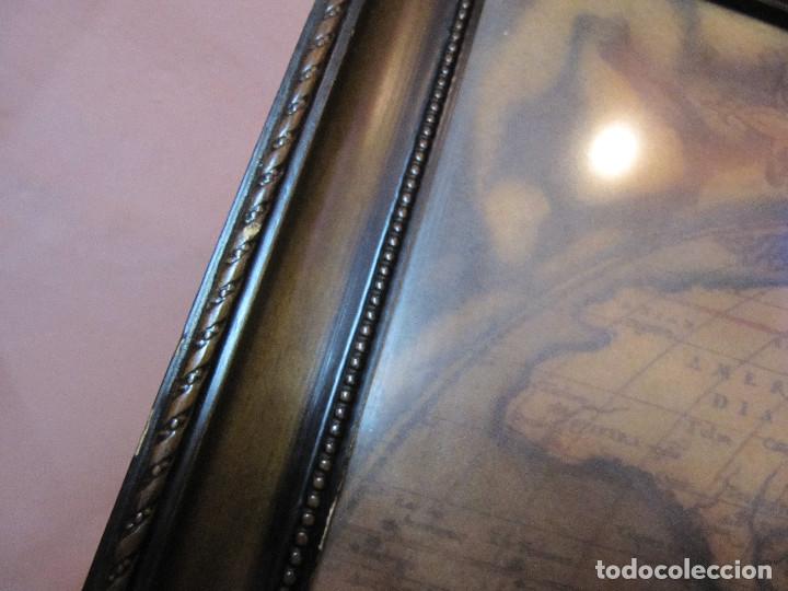 Vintage: CUADRO TERRARUM ORBIS A&Ntilde;OS 70 - Foto 5