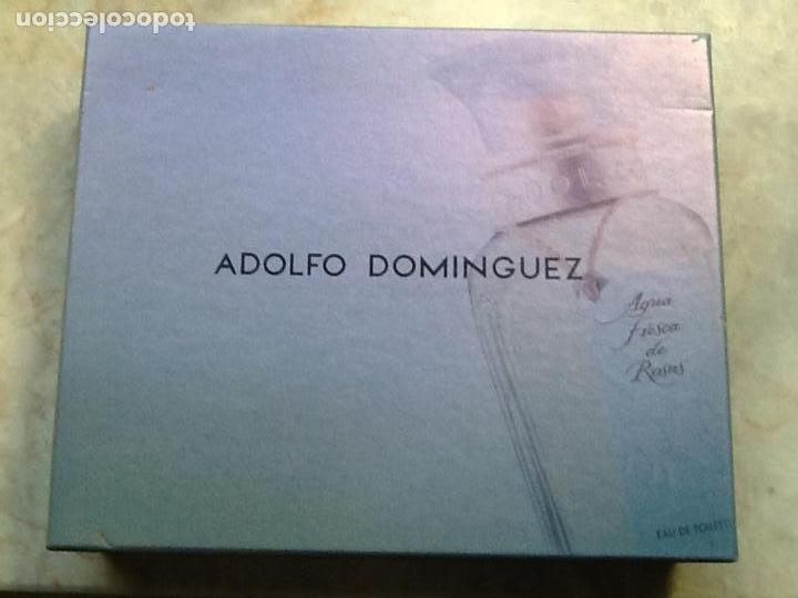 Vintage: ADOLFO DOM&Iacute;NGUEZ. ESTUCHE AGUA FRESCA. NUEVO TOTALMENTE