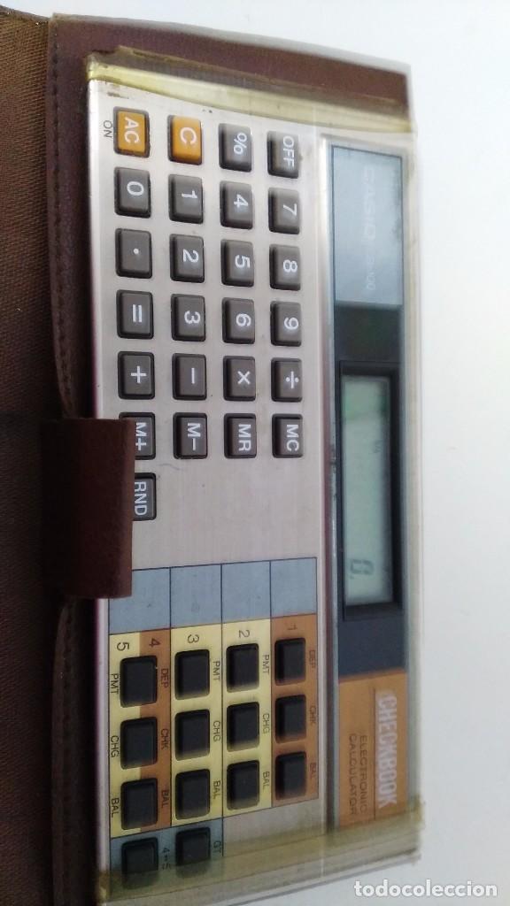 Vintage: antigua calculadora casio  checkbook - Foto 1