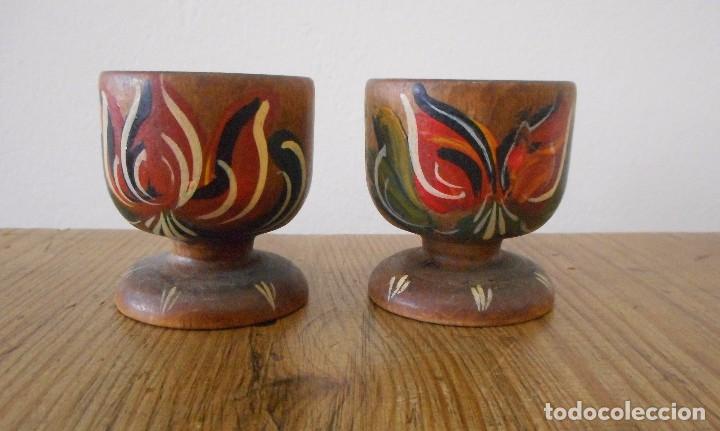 Vintage: Hueveras de madera - Foto 1