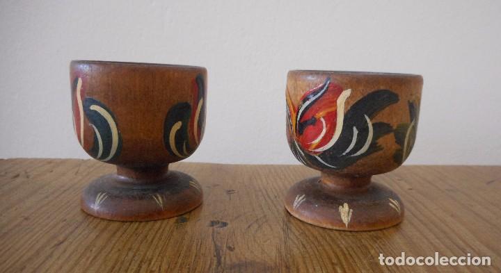 Vintage: Hueveras de madera - Foto 2