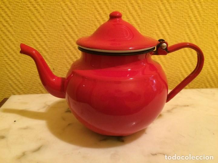 Vintage: CAFETERA ESMALTADA - Foto 1