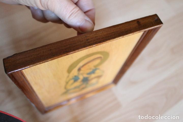 Vintage: CUADRO ROSER PUIG LAMINA SOBRE MADERA - Foto 6
