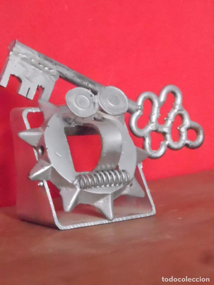 Vintage: FIGURA HIERRO METAL ARTE VINTAGE