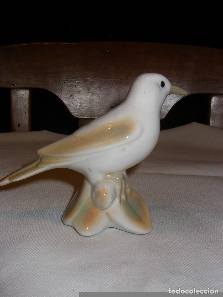 Vintage: P&aacute;jaro de porcelana - Foto 2