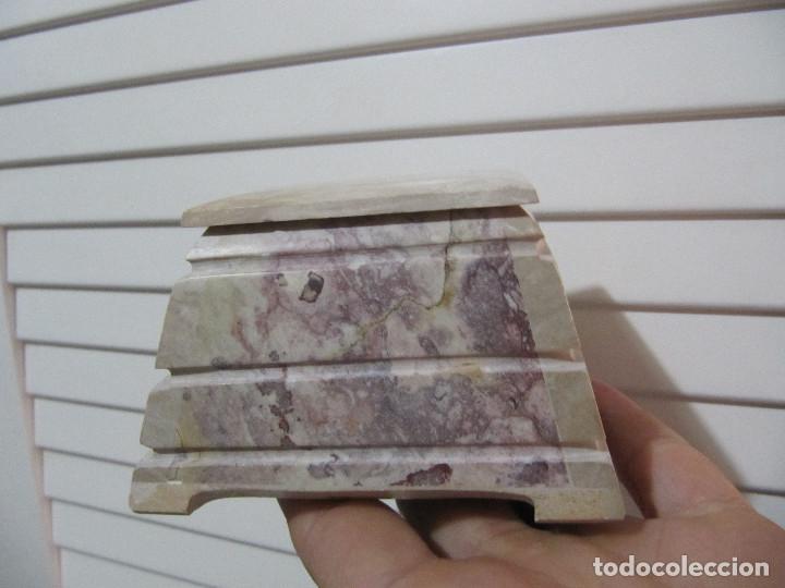 Vintage: ANTIGUO JOYERO PIRAMIDE MARMOL O ALABASTRO MADE IN INDIA